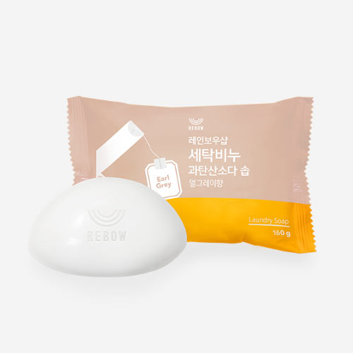 세탁비누 과탄산소다 솝 얼그레이향 160g